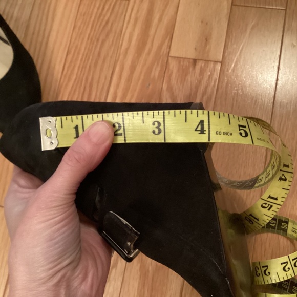 Nine West Suede Wedge Shoes Size 7.5 - Picture 10 of 12